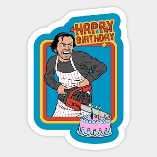 Happy shining birthday Sticker